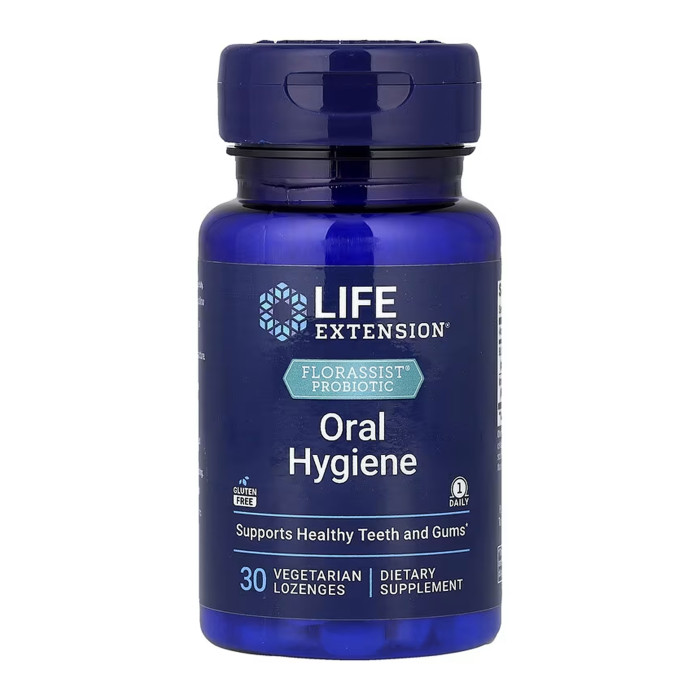 FLORASSIST® Probiotic Oral Hygiene - 30 vegetarian lozenges — офіційна ціна та характеристики