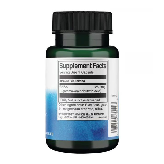 Gaba 250mg - 60 caps — офіційна ціна та характеристики