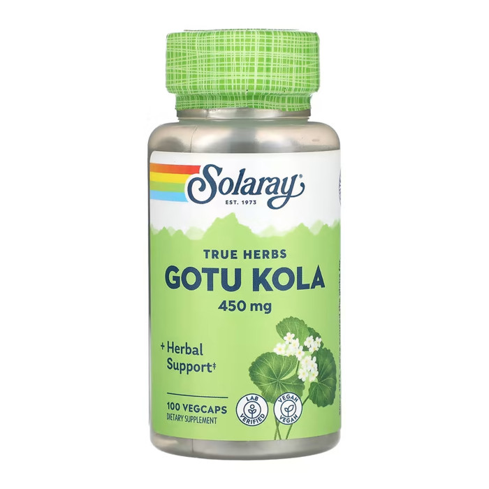 Gotu Kola Aerial 450mg - 100 vcaps — офіційна ціна та характеристики