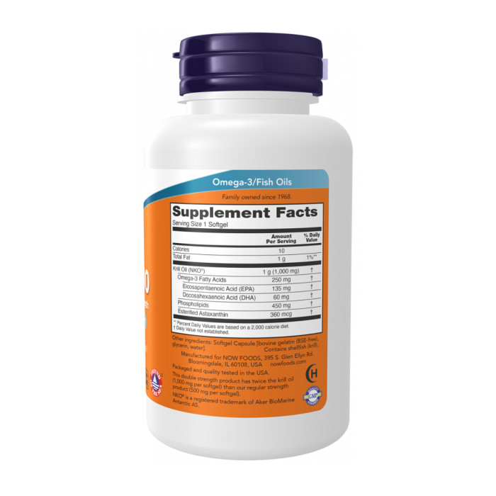 Krill Oil 1000mg - 120 softgels — офіційна ціна та характеристики