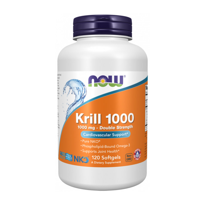 Krill Oil 1000mg - 120 softgels — офіційна ціна та характеристики