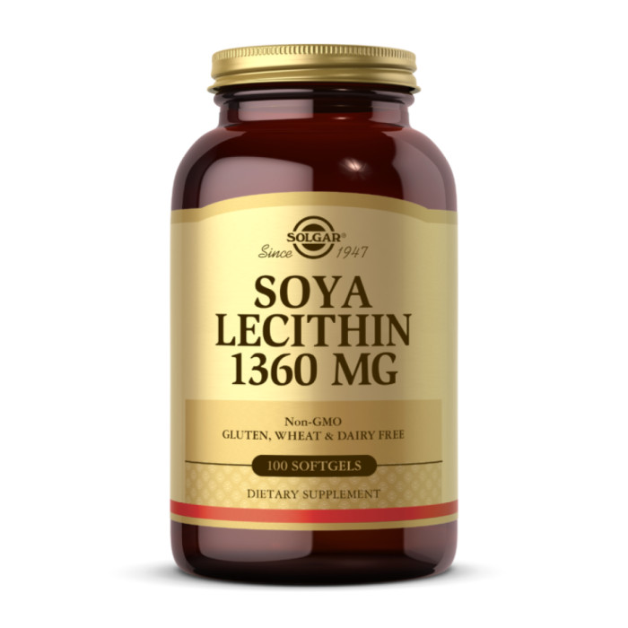 Lecithin 1360mg (Natural Soya) - 180 softgels