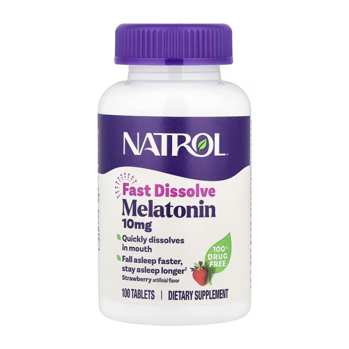 Melatonin 10mg - 100 tabs — офіційна ціна та характеристики