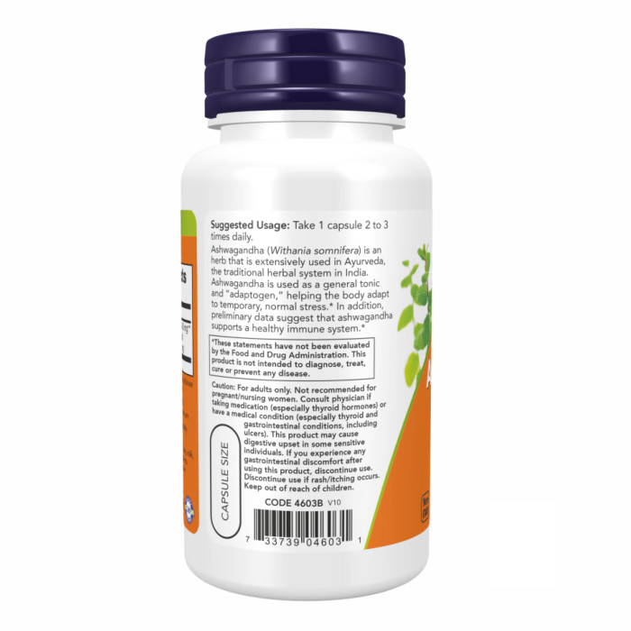 Ashwagandha 450 mg - 180 vcaps — офіційна ціна та характеристики