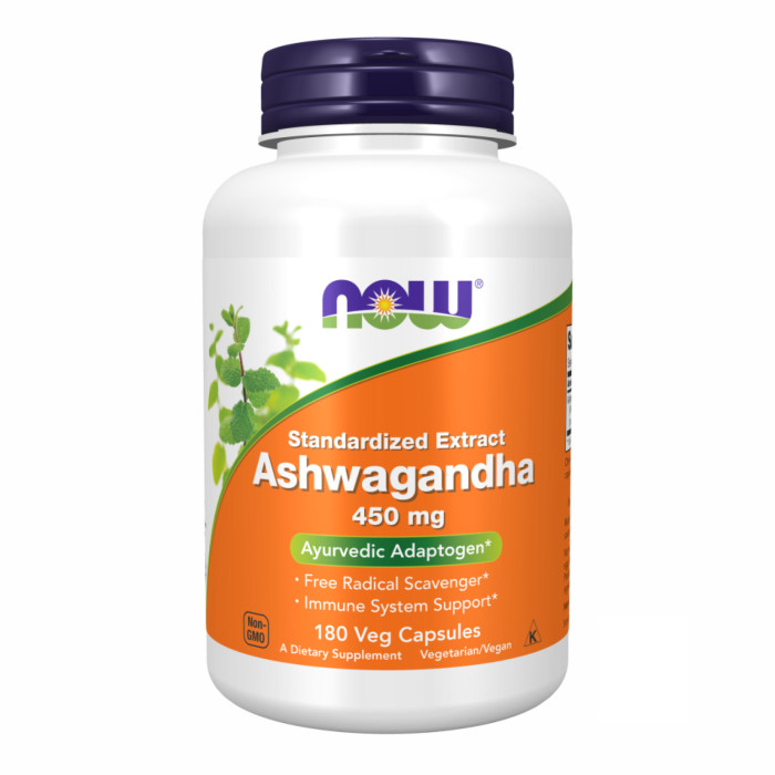 Ashwagandha 450 mg - 180 vcaps — офіційна ціна та характеристики