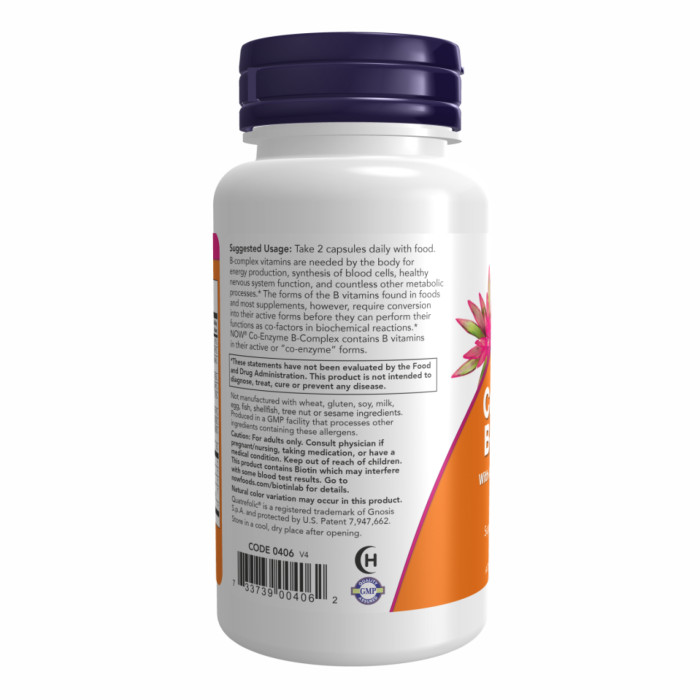 Co-Enzyme B-Complex - 60 vcaps — офіційна ціна та характеристики