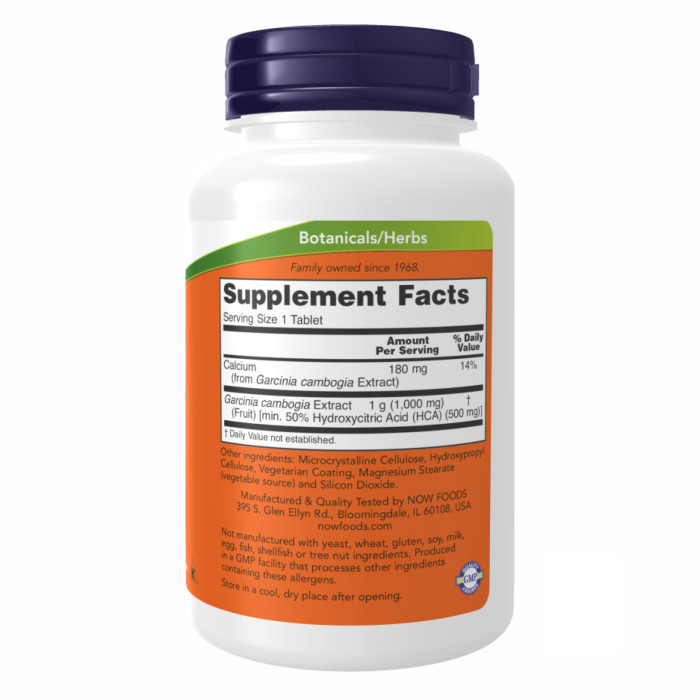Garcinia 1000mg - 120 tabs — офіційна ціна та характеристики