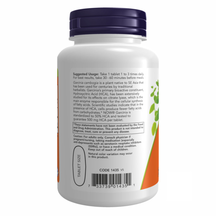 Garcinia 1000mg - 120 tabs — офіційна ціна та характеристики
