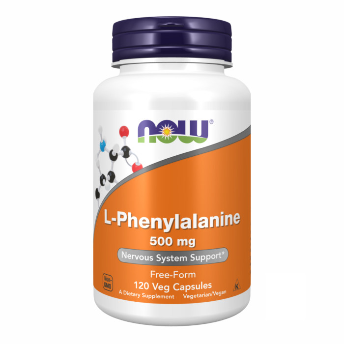 L-Phenylalanine 500mg - 120 vcaps — офіційна ціна та характеристики