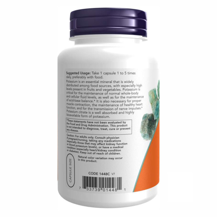 Potassium Citrate - 180 vcaps — офіційна ціна та характеристики