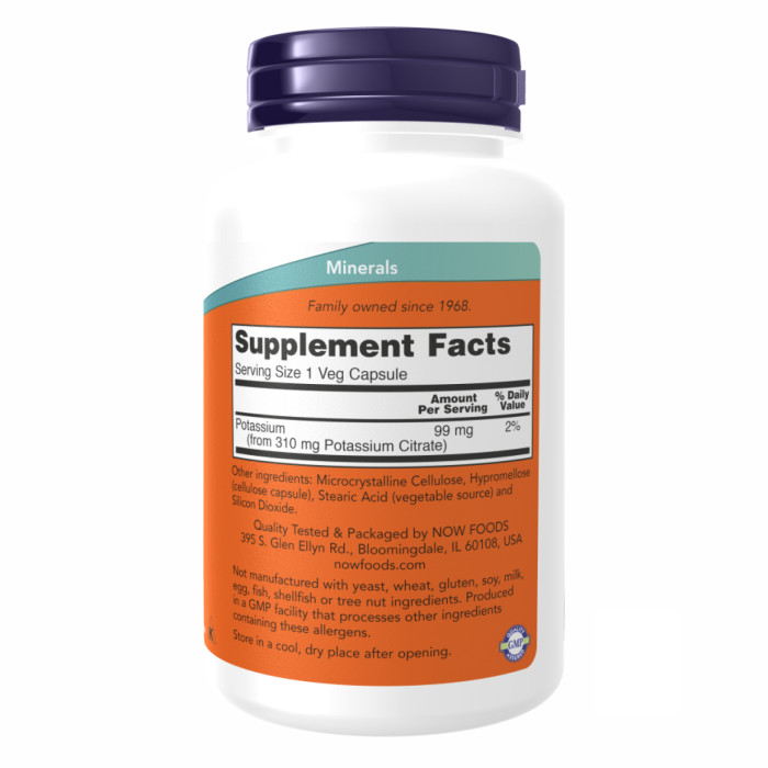 Potassium Citrate - 180 vcaps — офіційна ціна та характеристики