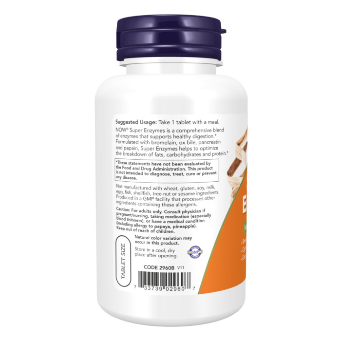Super Enzymes - 180 tabs — офіційна ціна та характеристики