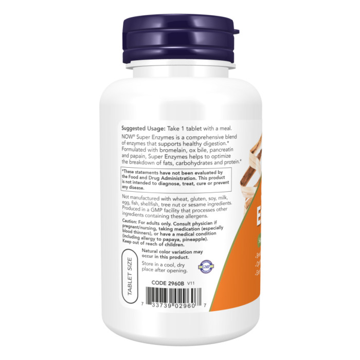 Super Enzymes - 90 tabs — офіційна ціна та характеристики