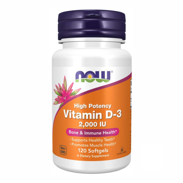 VIT D-3 2000IU - 120 sgels — офіційна ціна та характеристики