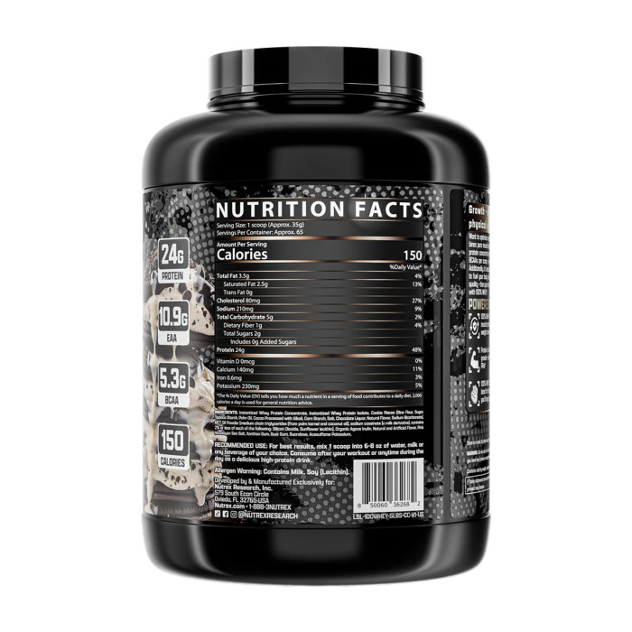 100% Whey Protein - 2265g Vanilla — офіційна ціна та характеристики