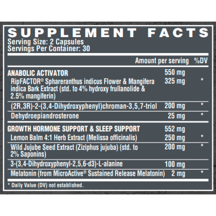 Anabol Hardcore PM - 60 liquid caps — офіційна ціна та характеристики