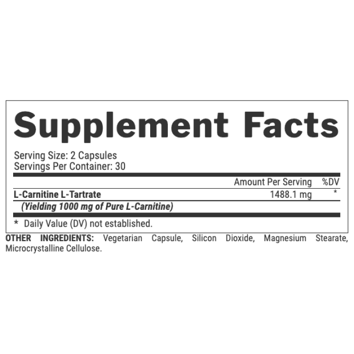Lipo 6 Carnitine - 60 caps — офіційна ціна та характеристики