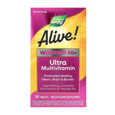 Once Daily Women 50+ Ultra Multivitamin- 60 tabs (До 08.26)