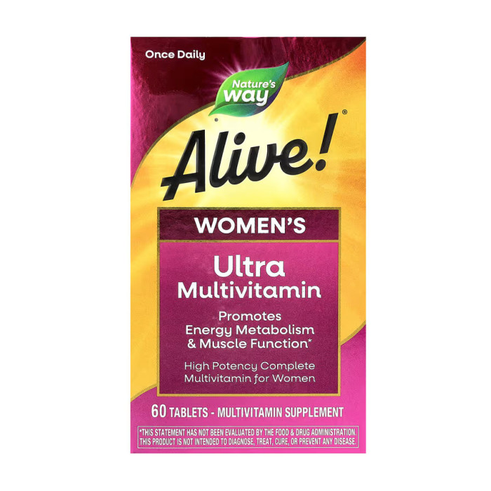 Once Daily Women Ultra Multivitamin- 60 tabs (До 07.26) — офіційна ціна та характеристики