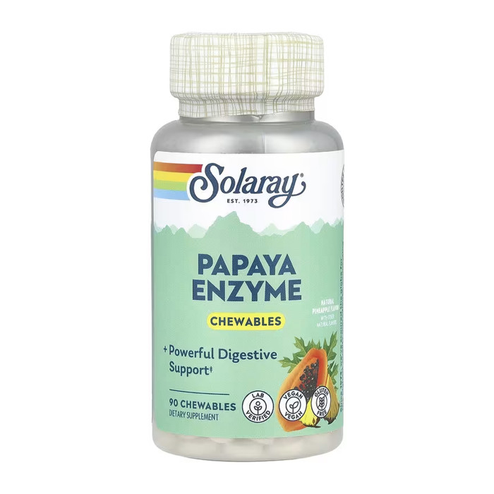 Papaya Enzyme - 90 chewables — офіційна ціна та характеристики