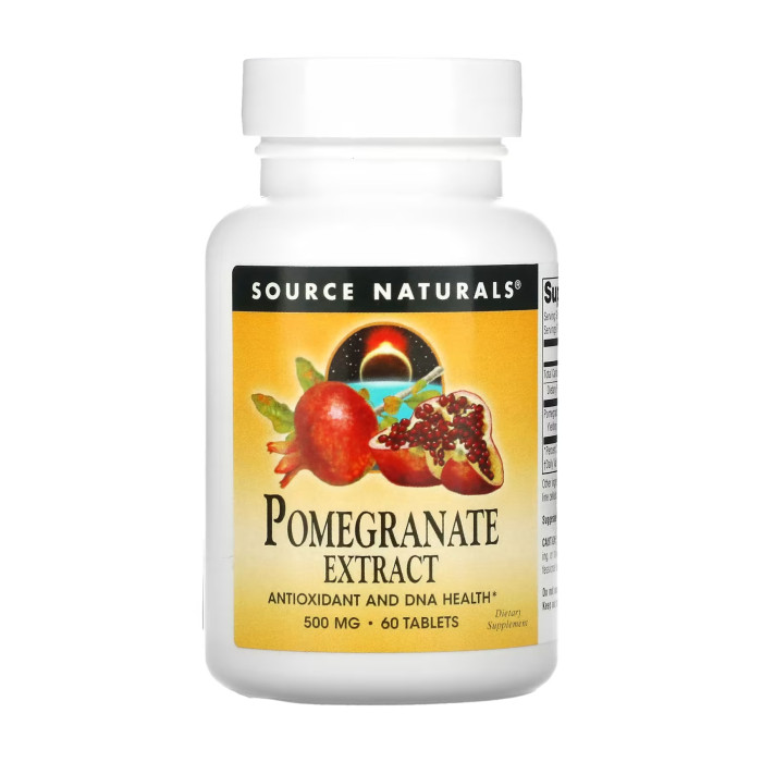 Pomegranate Extract 500mg - 60 tabs — офіційна ціна та характеристики