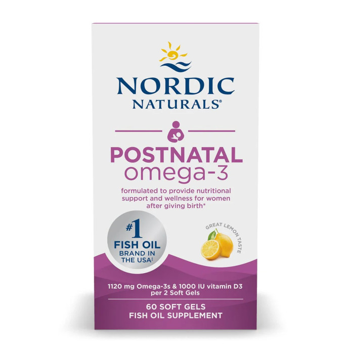 Postnatal Omega-3 - 60 softgels — офіційна ціна та характеристики