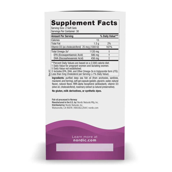 Postnatal Omega-3 - 60 softgels — офіційна ціна та характеристики