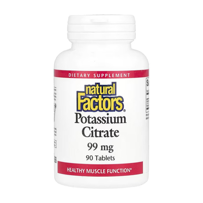 Potassium Citrate 99mg - 90 tabs — офіційна ціна та характеристики