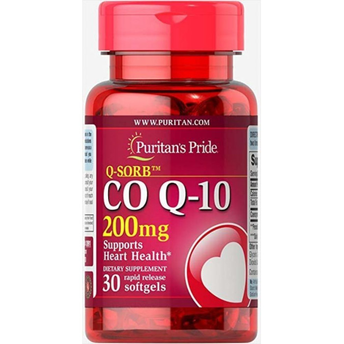 Q-SORB™ Co Q-10 200 mg - 30caps — офіційна ціна та характеристики