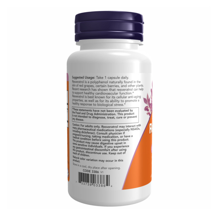 Resveratrol 350mg - 60 vcaps — офіційна ціна та характеристики