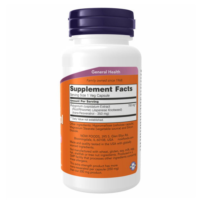 Resveratrol 350mg - 60 vcaps — офіційна ціна та характеристики
