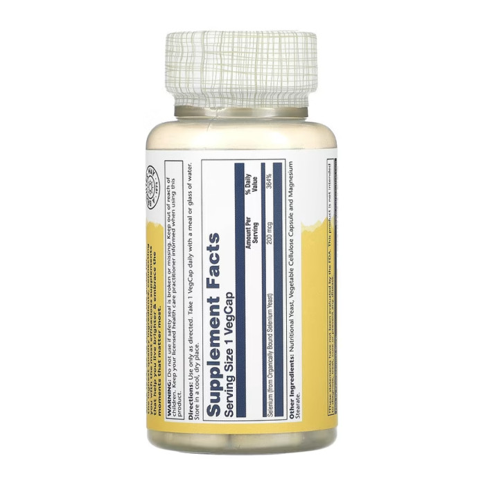 Selenium 200mcg - 100 caps — офіційна ціна та характеристики