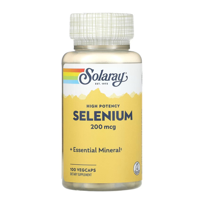 Selenium 200mcg - 100 caps — офіційна ціна та характеристики