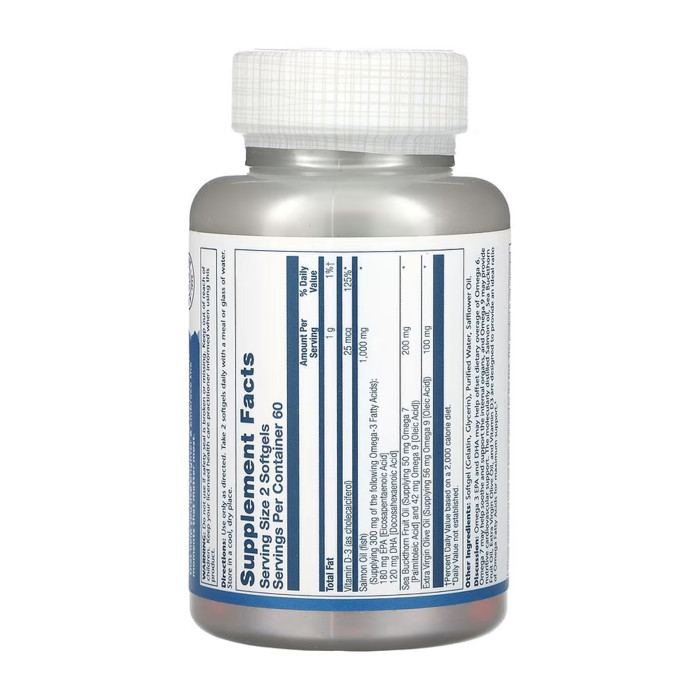 Super Omega 3-7-9 - 120 softgels — офіційна ціна та характеристики