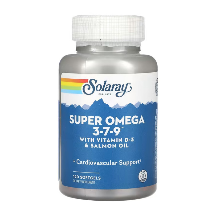 Super Omega 3-7-9 - 120 softgels — офіційна ціна та характеристики
