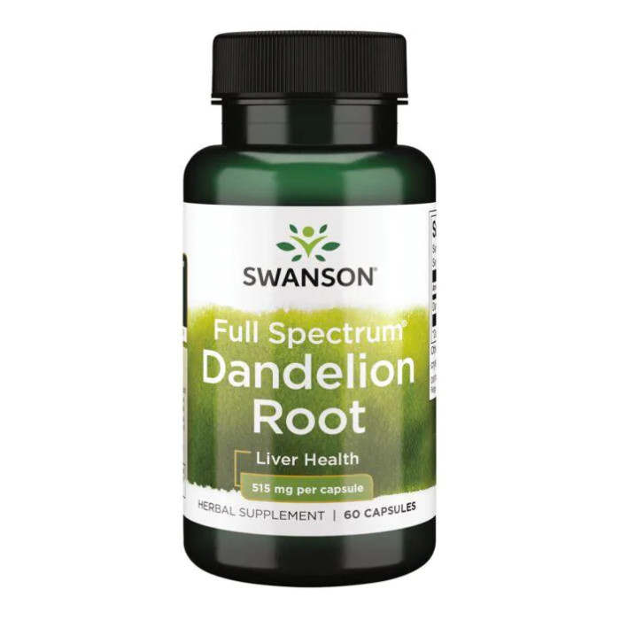 Dandelion Root 515mg - 60caps — офіційна ціна та характеристики