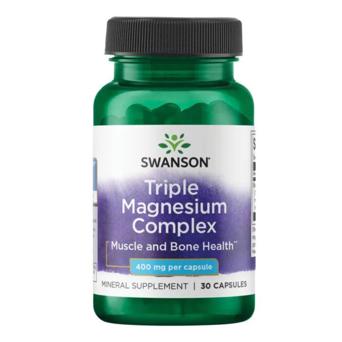 Triple Magnesium Complex 400mg - 30caps — офіційна ціна та характеристики