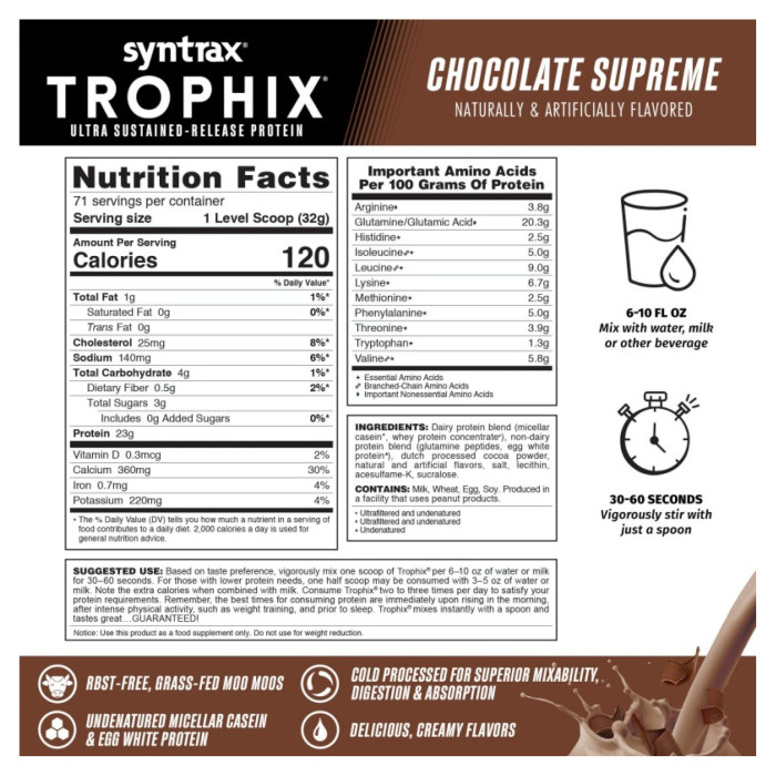 Trophix - 2270g Chocolate Supreme