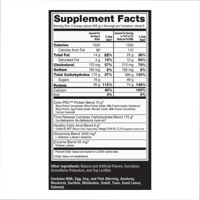 Muscle Juice Revolution 2600 - 2120g Banana