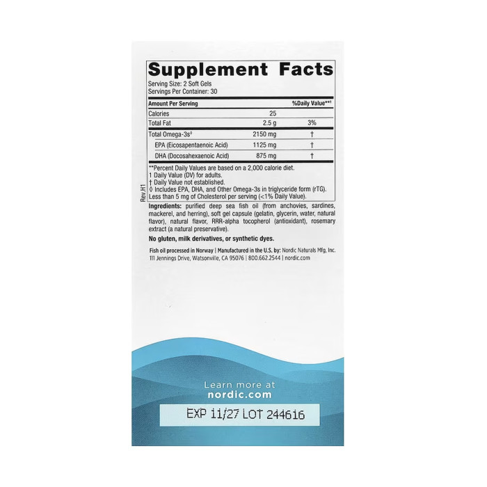 Ultimate Omega 2X - 60 softgels — офіційна ціна та характеристики