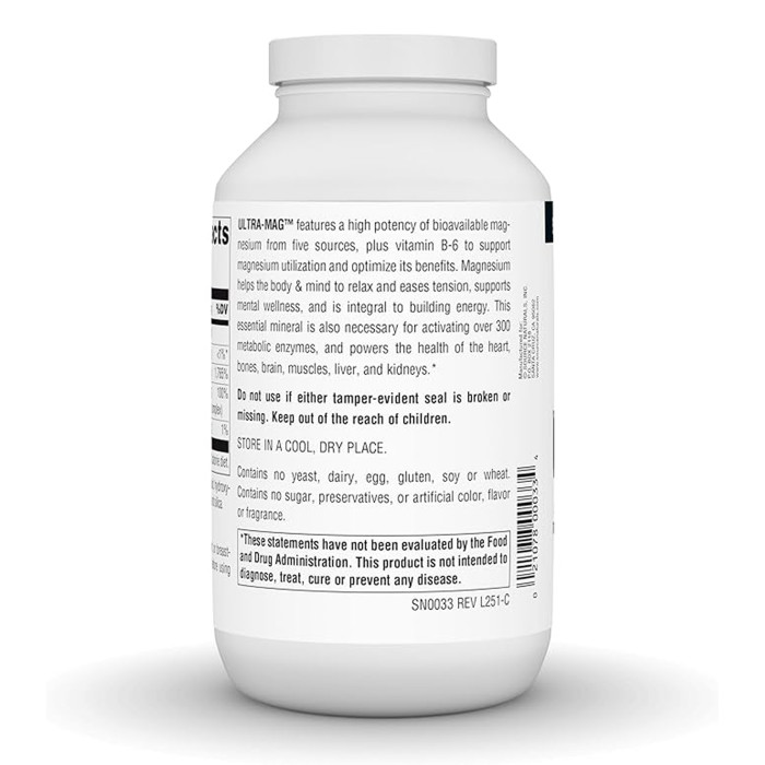 Ultra-Mag Magnesium Complex - 240 tabs (Пошкоджена банка)