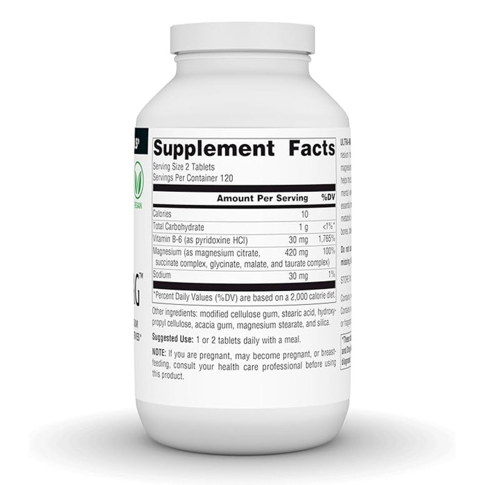 Ultra-Mag Magnesium Complex - 240 tabs (Пошкоджена банка)