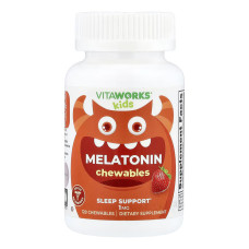 VitaWorks Kids Melatonin 1 mg - 120 chewables (До 01.27)