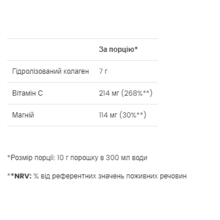 Collagen Peptides - 300g Orange — офіційна ціна та характеристики