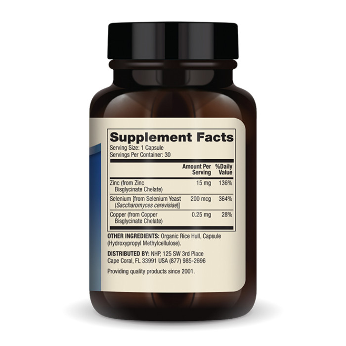 Zinc plus Selenium - 30 caps — офіційна ціна та характеристики