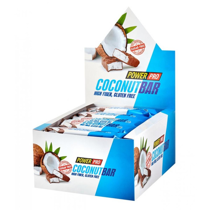 Protein Bar - 20x50g Coconut — офіційна ціна та характеристики