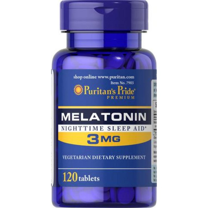 Melatonin 3mg - 120 tab — офіційна ціна та характеристики