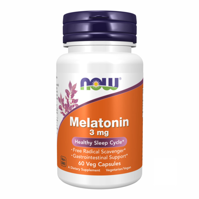 Melatonin 3mg - 60 caps — офіційна ціна та характеристики