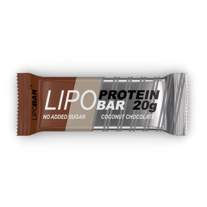 Lipobar - 50g Coconut With Chocolate Crisps (Поштучно)