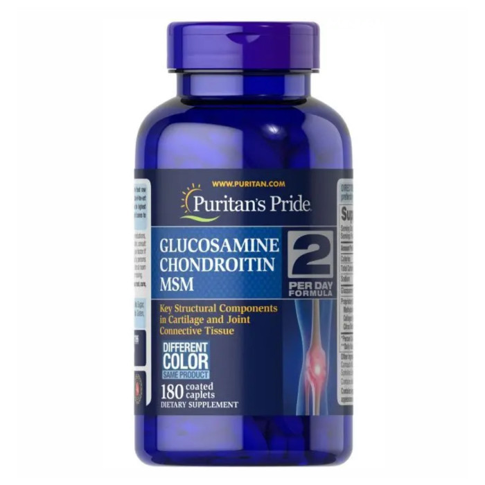 Glucosamine Chondroitin MSM Triple Strength - 180tabs — офіційна ціна та характеристики